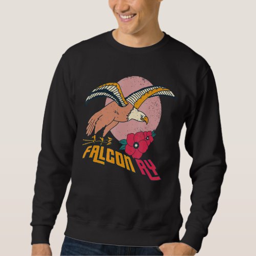 Falconry for Bird  with Falcon and Eagles Sweatshirt