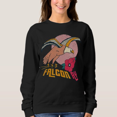 Falconry for Bird  with Falcon and Eagles Sweatshirt