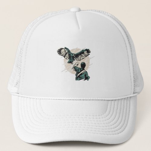 Falconry Trucker Hat