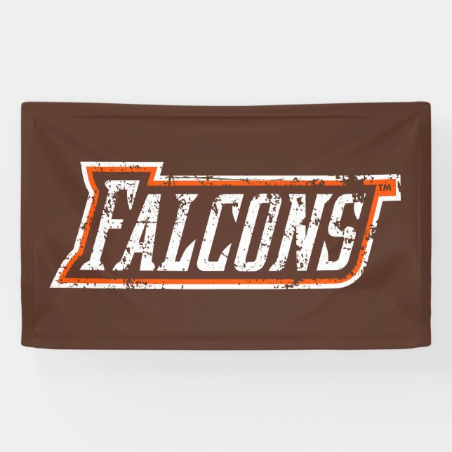 Falcons Distressed Banner (Horizontal)