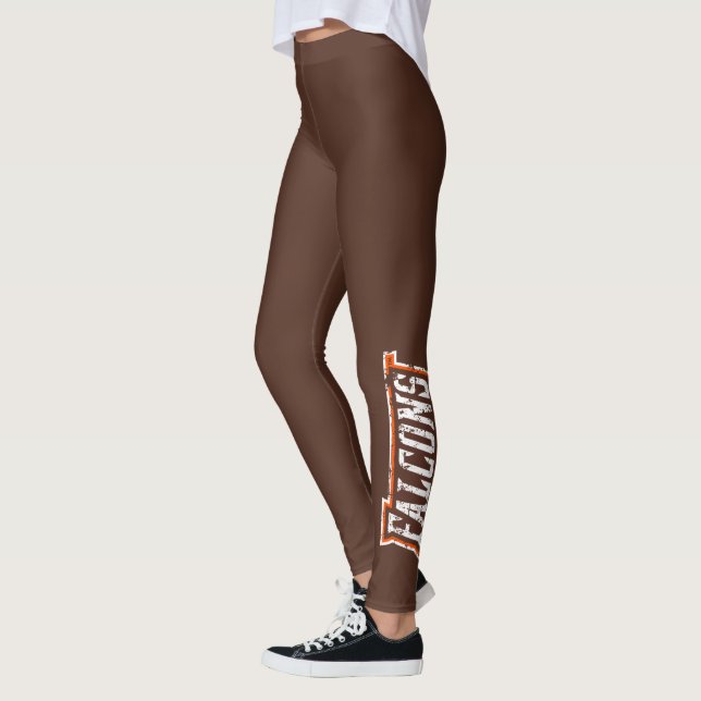 Falcons Distressed Leggings (Left)