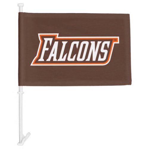 Falcons Logo Car Flag