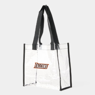 Falcons Logo Clear Tote Bag