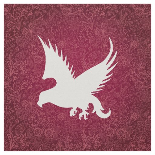 Falcons Pictograph Fabric