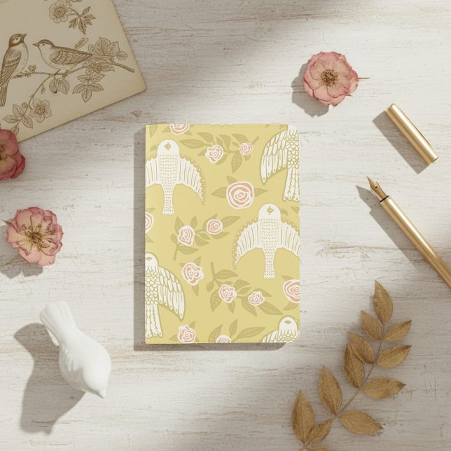 Falcons & Roses Elegant Boho Passport Holder (Falcons & Roses Elegant Boho Passport Holder
)