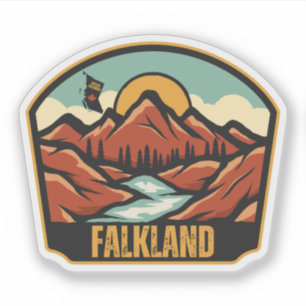 Falkland, British Columbia Sticker