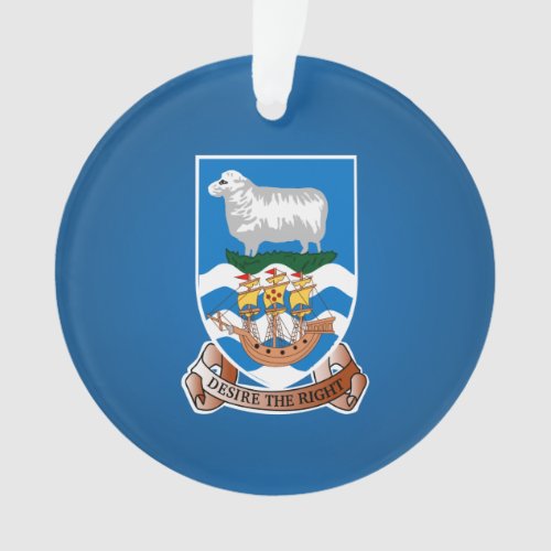 Falkland Islander coat of arms Ornament