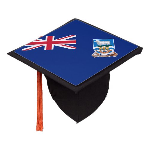 Falkland Islander flag Graduation Cap Topper