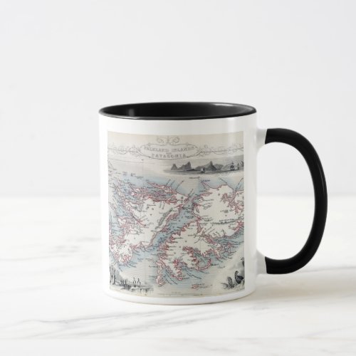 Falkland Islands and Patagonia from a Series of W Mug