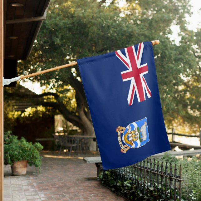 Falkland Islands (British Overseas Territory) House Flag (In SItu)