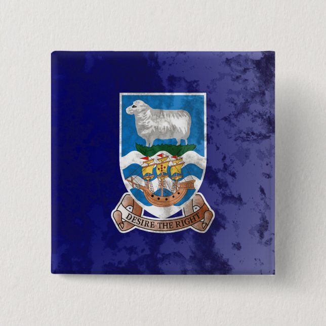 Falkland Islands Button (Front)