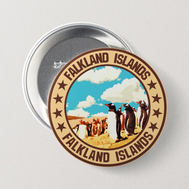 Falkland Islands                                   Button (Front & Back)