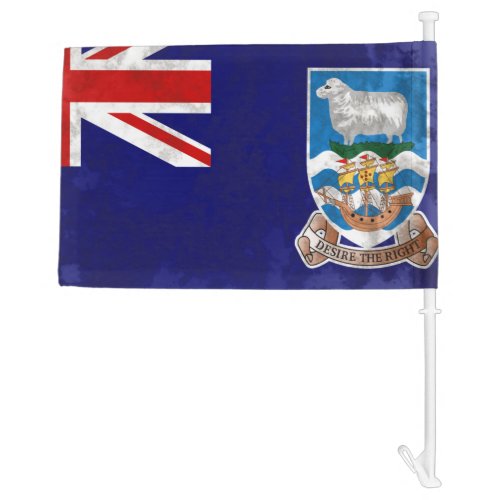 Falkland Islands Car Flag