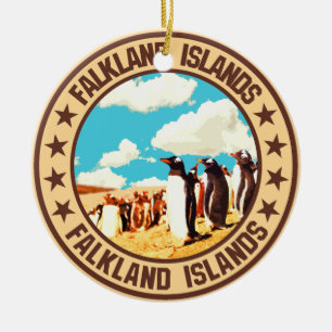 Falkland Islands                                   Ceramic Ornament