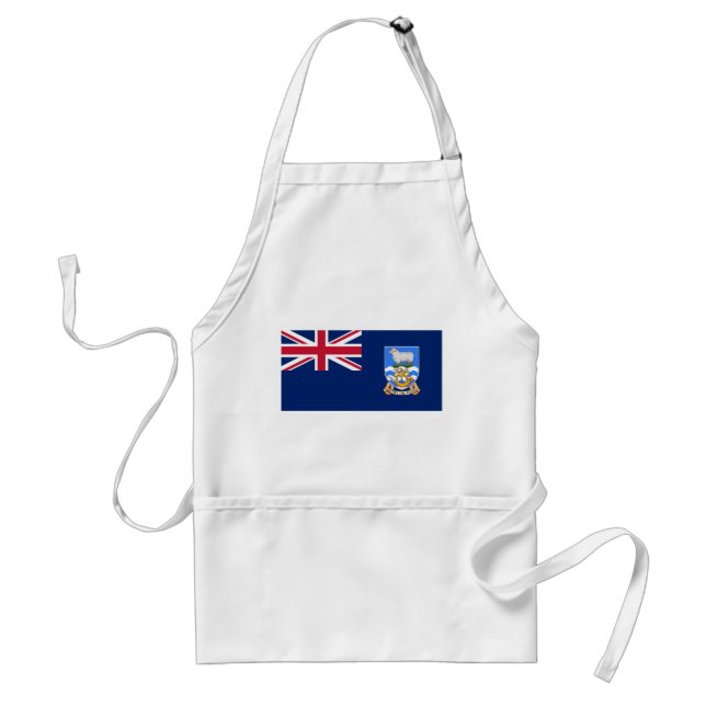 Falkland Islands Flag Adult Apron (Front)