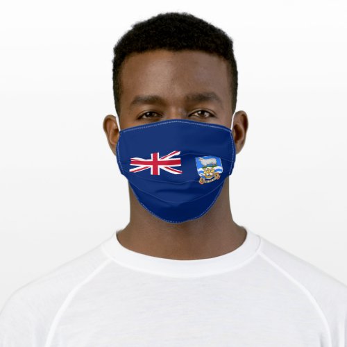 Falkland Islands Flag Adult Cloth Face Mask