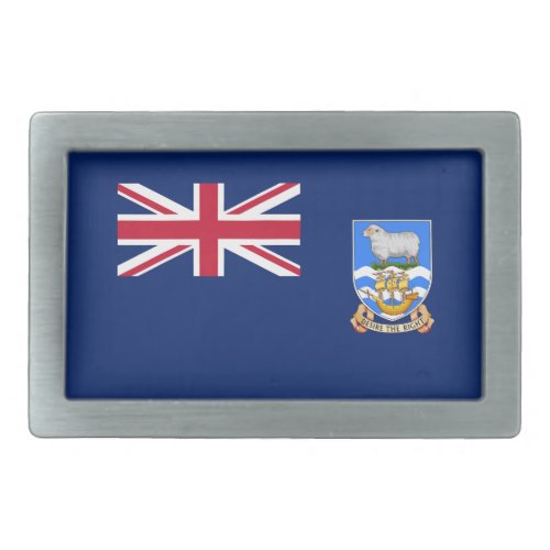 Falkland Islands Flag Belt Buckle