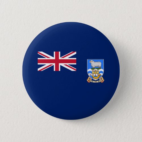 Falkland Islands Flag Button