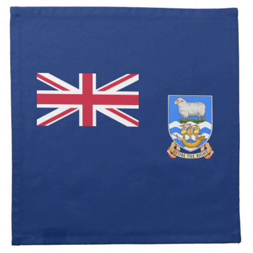 Falkland Islands Flag Cloth Napkin