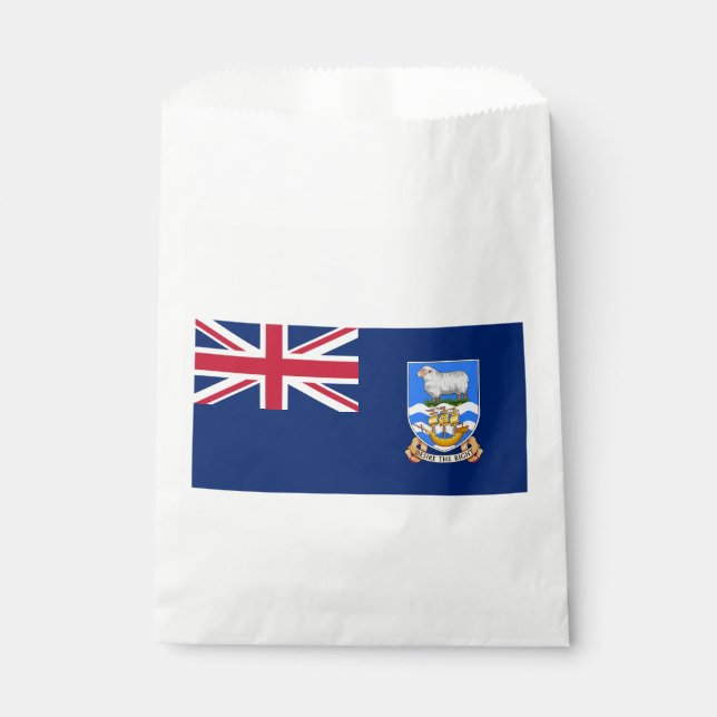 Falkland Islands Flag Favor Bag (Front)