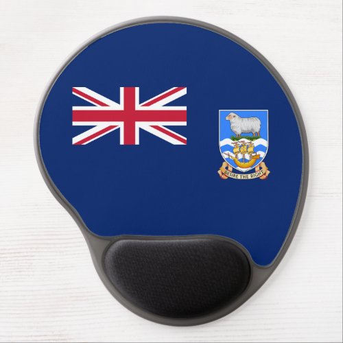 Falkland Islands Flag Gel Mouse Pad