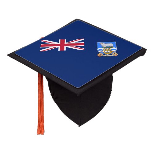 Falkland Islands Flag Graduation Cap Topper