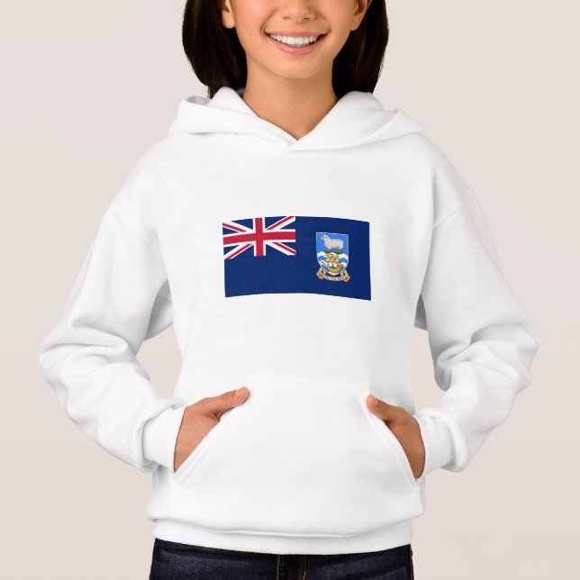 Falkland Islands Flag Hoodie (Front)