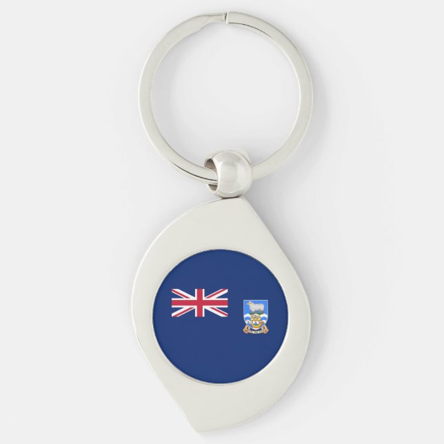 Falkland Islands Flag Keychain (Front)