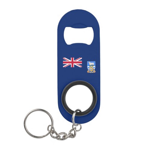 Falkland Islands Flag Keychain Bottle Opener