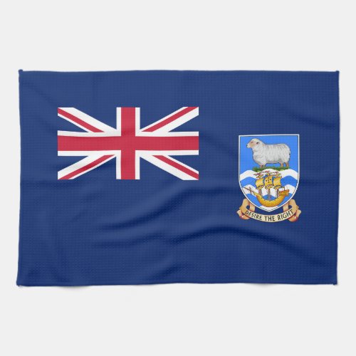 Falkland Islands Flag Kitchen Towel