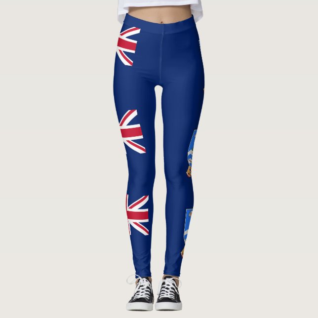 Falkland Islands Flag Leggings (Front)