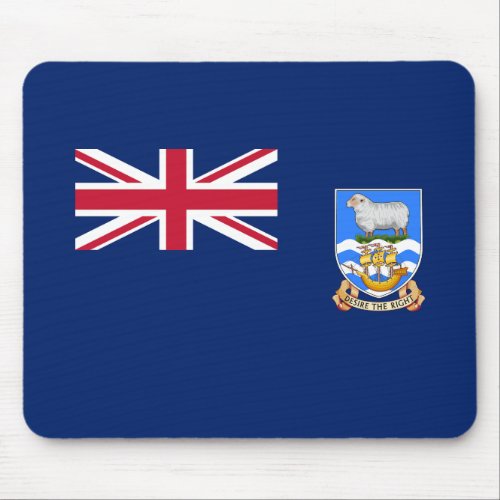 Falkland Islands Flag Mouse Pad