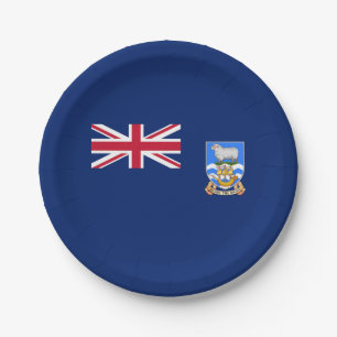 Falkland Islands Flag Paper Plates