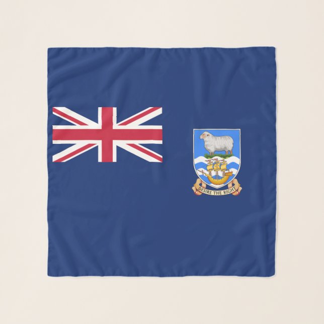 Falkland Islands Flag Scarf (Front)