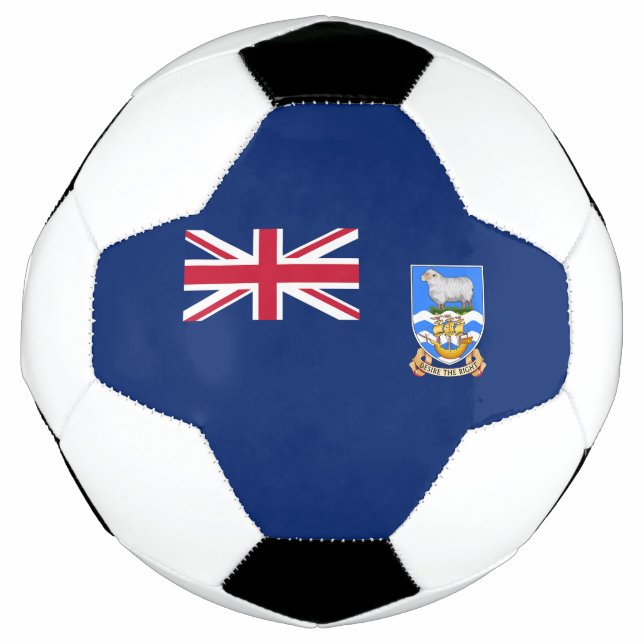 Falkland Islands Flag Soccer Ball (Front)