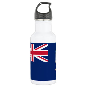 Falkland Islands Flag Stainless Steel Water Bottle