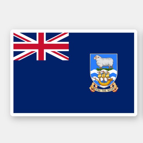 Falkland Islands Flag Sticker