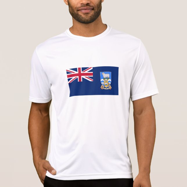 Falkland Islands Flag T-Shirt (Front)