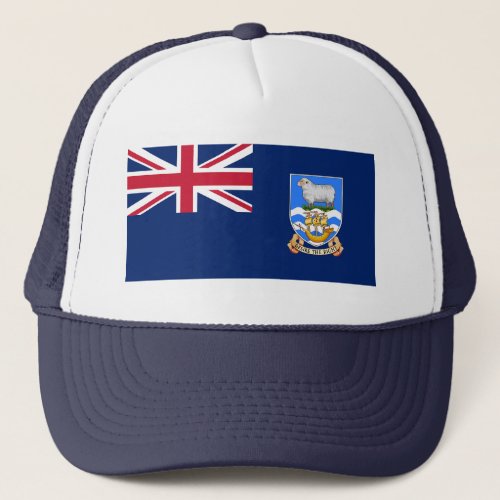 Falkland Islands Flag Trucker Hat