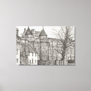 Falkland Palace Scotland. 2007 Canvas Print