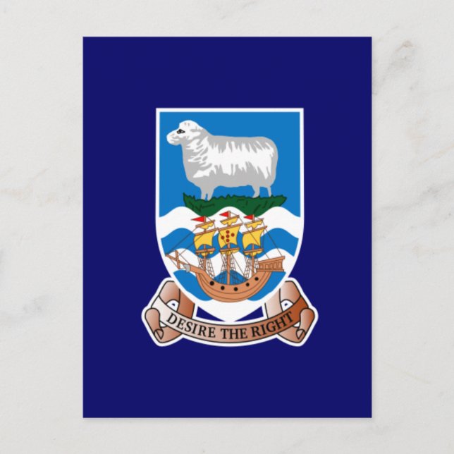 falklands postcard (Front)