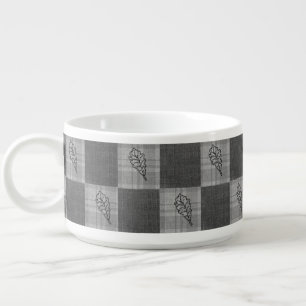 Fall 4 corners Gray Tones Bowl