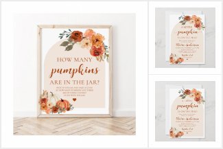 Fall A Little Pumpkin Baby Shower 