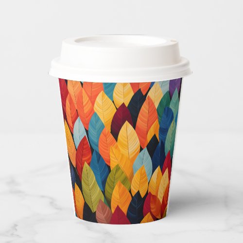 Fall Abstract Series Print Cup