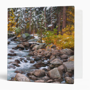 Fall along Bishop creek, California Binder
