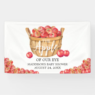 Fall Apple Basket Baby Shower Banner