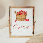 Fall Apple Basket Baby Shower Diaper Raffle Poster<br><div class="desc">Make your event special with this Apple Baby Shower with our cute and lovely printable Diaper Raffle Sign featuring adorable Fall Baby Shower theme. Download,  personalize,  and create lasting memories with this perfect touch for your joyous celebration!

BS846</div>