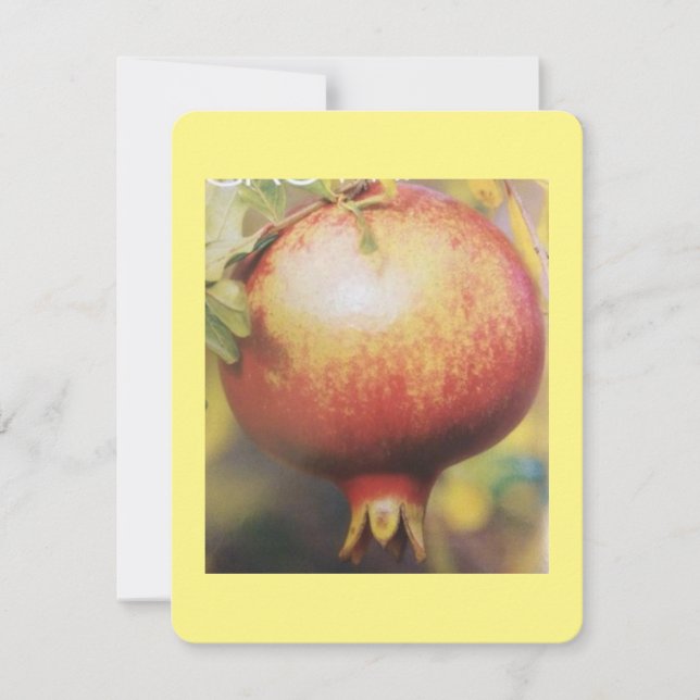 Fall Apple Note Card (Front)