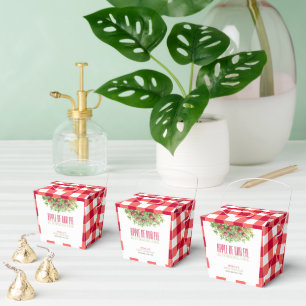 Fall Apple of Our Eye First Birthday Favor Boxes