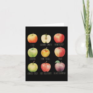 Fall Apple Picking Apple Orchard Boho Farm Fesh To Card